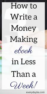 How To Write An Ebook Fast And Sell It For Profit In 2020 Ebook Writing Book Writing Tips Make Money Writing