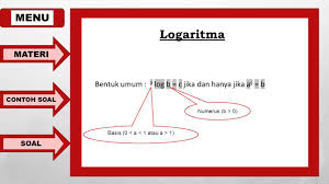 Apa manfaat kita mengetahui sifat allah al azim ? Logaritma Disusun Oleh Yeny Kurmayningsih Ppt Download