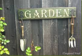 Elegant Nest Garden Sign Garden Signs Garden Inspiration Garden Deco