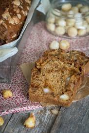 Banana Bread Aux Noix De Macadamia Caramelisees Recette Noix De Macadamia Desserts Vegan Recette Entremet