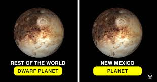 It was the first and the largest kuiper belt object to be discovered. The Reason Why Pluto Is Still A Planet In New Mexico I M A Useless Info Junkie