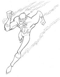 You are viewing some reverse flash sketch templates click on a template to sketch over it and color it in and share with your family and friends. Flash Coloring Page