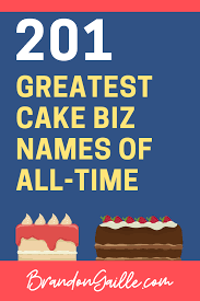 Top 10 dessert dog names. 201 Cute And Catchy Cake Business Names Brandongaille Com