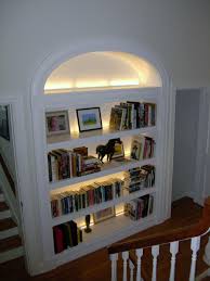 Built In Bookcase Built In Bookcase Bookcase Lighting Bookshelf Lighting