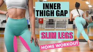 Intense Inner Thigh Gap Burn Workout | Get Rid Of Inner Thigh Fat | Home  Workout - Youtube