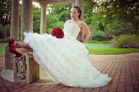 Up to 40% off shoes. Red Shoes Red Wedding Wedding Dresses Strapless Wedding Dress