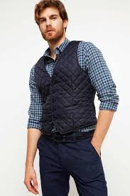 Defacto Marka Kapitone Klasik Yelek Ozel Tasarim Yapisi Ve Dar Kesim Modeliyle Stili Rahatlikla Bulusturan Defacto Kapitone Erkek Ye Vest Dress Vest Fashion