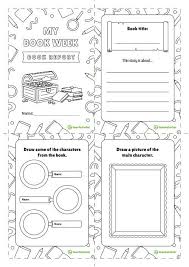 Teaching Resource A Treasure Themed Book Report Mini Book Template Book Report Templates Book Report Ideas Elementary Book Report