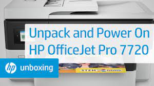The a is food selections and also info are well set out as well as the panel is sensibly receptive to touch. Hp Officejet Pro 7720 Printers First Time Printer Setup Hp Customer Support
