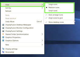 How To Change The Icon Size In Windows 10 – Clickonpc.com