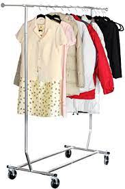 Free shipping for many products! Decobros Supreme Commercial Grade Garment Rolling Rack Chrome Finish Great Bartender