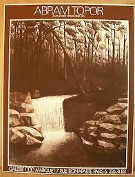STRAORDINARIO MANIFESTO LITOGRAFIA Firmata Abram Topor Aste Marquet 1975 Poster EUR 51,41 - PicClick IT