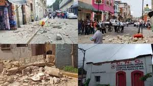 Cerca de las 10:19 horas de este viernes se registró un sismo de magnitud 6.5 con epicentro en ciudad hidalgo, chiapas, según. Aumenta A Cinco Muertos Las Victimas Del Sismo En Oaxaca