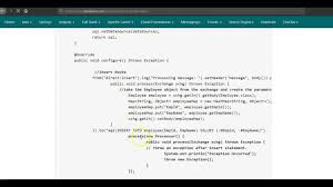 A very basic route consists of from (where to fetch from), processor (which processor the input) and to (where to write the processed input). Spring Boot Apache Camel Sql Transaction Management Example Youtube