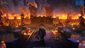 Artstation Warcraft Iii Reforged Outro Screen Ken Wong Warcraft Iii Warcraft Warcraft Art