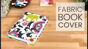 Posted on may 9, 2014. How To Make A Fabric Book Cover Youtube