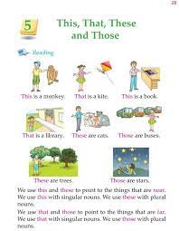 2nd Grade Grammar This That These And Those English Grammar For Kids 2nd Grade Grammar English Grammar