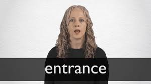Entrance Definition And Meaning Collins English Dictionary So, what can we do about it, they said. entrance definition and meaning