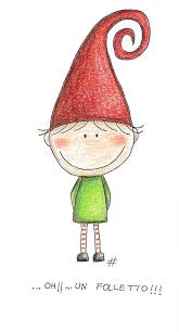 Oh Un Folletto Roberta Topini Illustrazione Di Natale Immagini Immagini Di Natale
