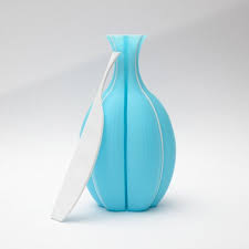 Pinstriped Table Vase Image 3d Drucker Drucken