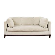 35 Off West Elm West Elm Blake Stone Velvet Single Cushion Sofa Sofas Single Cushion Sofa Sofa Couch