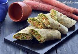 Jowar Veggie Wrap Recipe Healthy Jowar Vegetable Wrap Recipe Wraps Recipes Vegetarian Recipes Indian Food Recipes Vegetarian