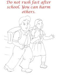 All you need is photoshop (or similar), a good photo, and a couple of minutes. Etiquette And Manners Coloring Page For Kids