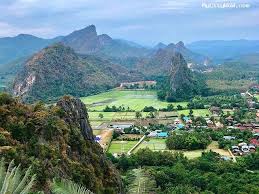 เขาโด แม ถ น ท งเสล ยม ส โขท ย สถานท ท องเท ยว ภ ม ท ศน การเด นทาง