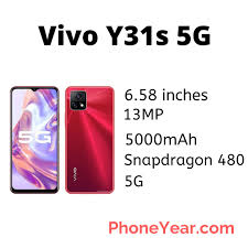 PhoneYear on Twitter: "Vivo Y31s 5G key ...