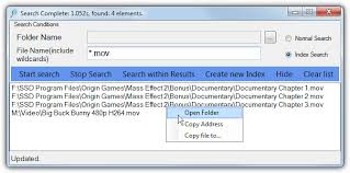 Open file explorer and click in the search box, search tools will appear at the top of the window which allows the choosing of a type, a size, date modified, other properties and advanced if you select in the left pane where you want to search and select your computer, it will search everywhere. 7 Free Tools For Creating Search Index Database To Quickly Find Files Raymond Cc