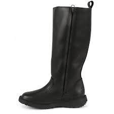 Stella 100% wool-lined premium leather ladies boot