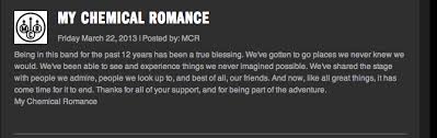 Mcr Break Up Mcr My Chemical Romance Break Up Letters