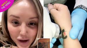 A bear tattoo typically symbolizes your desire for freedom and strength. Charlotte Crosby Finally Gets Tattoo Tributes To Ex Stephen Bear Removed Mirror Online