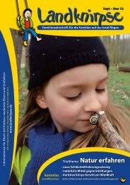 Titelthema: Natur erfahren