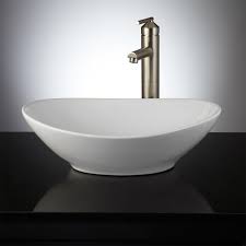 oval vanity sink signature hardware