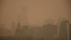 Wildfire smoke is reducing visibility …. Worst In The World Edmonton Took Dubious Honour In Air Quality Rankings Cbc News