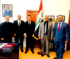 علاقاتنا مع مصر راسخة وتاريخية Ø§Ù„Ø³ÙÙŠØ± Ø¨ÙƒØ± Ø§Ù„Ø¬Ø§Ù ÙŠØ³ØªÙ‚Ø¨Ù„ ÙˆÙØ¯ ÙˆØ²Ø§Ø±Ø© Ø§Ù„Ø¯ÙØ§Ø¹ Ø§Ù„Ø¹Ø±Ø§Ù‚ÙŠØ© Ø§Ù„Ù‰ Ø§ÙˆÙƒØ±Ø§Ù†ÙŠØ§ Ø³ÙØ§Ø±Ø© Ø¬Ù…Ù‡ÙˆØ±ÙŠØ© Ø§Ù„Ø¹Ø±Ø§Ù‚ ÙÙŠ ÙƒÙŠÙŠÙ