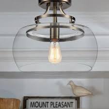 Check spelling or type a new query. Kostandea 1 Light Bronze 13 Inch Glass Flush Mount With Bulb Overstock 20752022