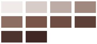Brown Material Design Color Chart Color Colorschemes