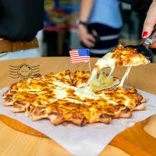 American restaurant in bayan lepas. The First Durian Pizza In Malaysia Only At Us Pizza Crisp Of Life