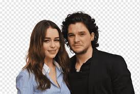 Jon takes revenge at castle black #9. Emilia Clarke Kit Harington Game Of Thrones Daenerys Targaryen Jon Snow Emilia Clarke Celebrities Friendship Actor Png Pngwing