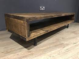 In front of the tv is where the entire family gather. Reclaimed Wood Tv Stand Cabinet 37cm High