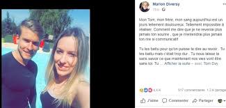 Elle a quitté ce monde en exprimant sa gratitude pour tous les « bonheurs » qu'elle a vécus, avant d'entrer dans le « grand fleuve de l'amour ». Mort De Tom Diversy Je Me Sens Vide Ecrit Sa Petite Soeur Dans Un Hommage Bouleversant Pureactu Com