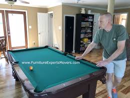 Billiard Pool Table Movers Disassembly Relocation Balancing Refelting Installation Serving Washing Mover Company Office Movers Pool Table Movers