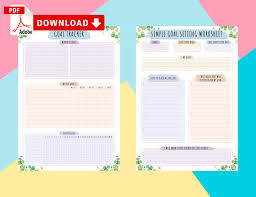 Purdue university global's goal setting worksheet. Personal Goal Setting Templates Download Pdf