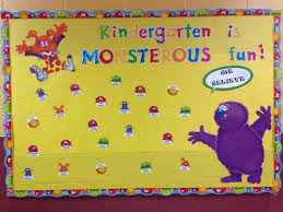 Instead of thinking in terms of decorating your classroom, think about how you can create a functional space that sends the message that you value. Furry Friends Bulletin Board Monster Theme Classroom Monster Classroom Theme Monster Classroom