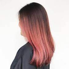If you have dark brown or black hair, however, consider getting an ombre instead. Coloring Pages Coloring Dark Hair Pink