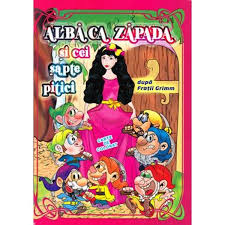 Planse de colorat cu bobita si buburuza. Alba Ca Zapada Si Cei Sapte Pitici Dupa Fratii Grimm Carte De Colorat 4 5 Emag Ro