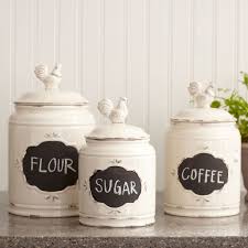 These country kitchen canisters sets are all so pretty. Cottage Kitchen Mini Makeover Farmhouse Kitchen Canisters Ceramic Kitchen Canister Sets Kitchen Canister Sets