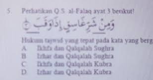 Hukum tajwid surat al falaq. Perhatikan S Al Falaq Ayat 3 Berikut ÙˆÙ…Ù† Ø´Ø± ØºØ§Ø³Ù‚ Ø¥Ø°Ø§ÙˆÙ‚Ø¨hukum Tajwid Yang Tepat Pada Kata Yang Brainly Co Id